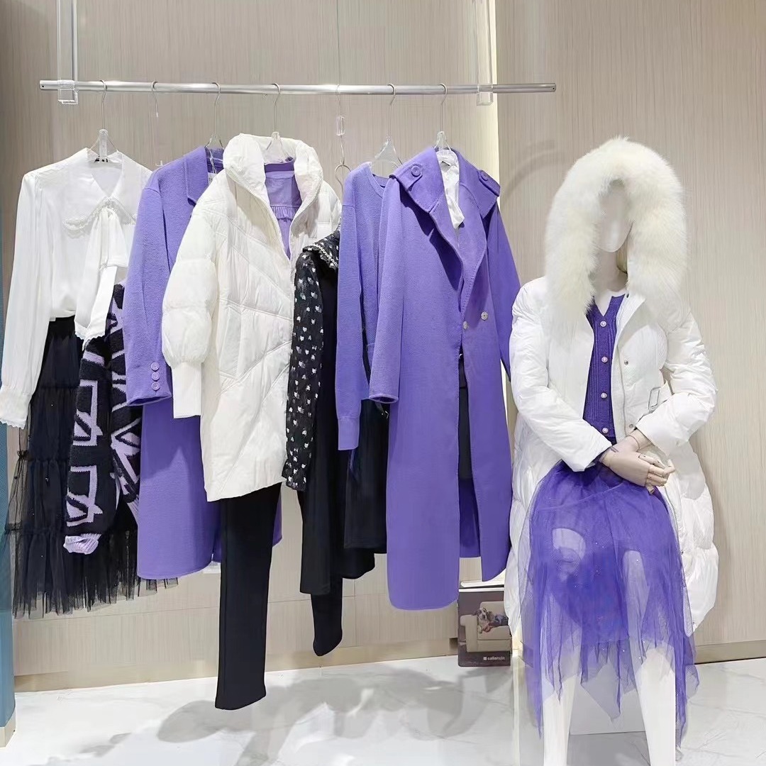 羽纱国际秋冬品牌撤柜女装批发尾杂款清仓直播实体店一手货源走份
