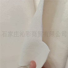 1mm厚白色羊毛毡wool felt装饰品用羊毛毡 刺绣用羊毛毡 工业毛毡