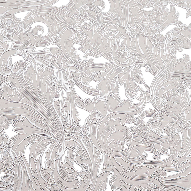 Wholesale Pvc Spray Gilding Table Mat Household Insulation Mat Gilding Placemat Anti-Scald Modern Simple Placemat