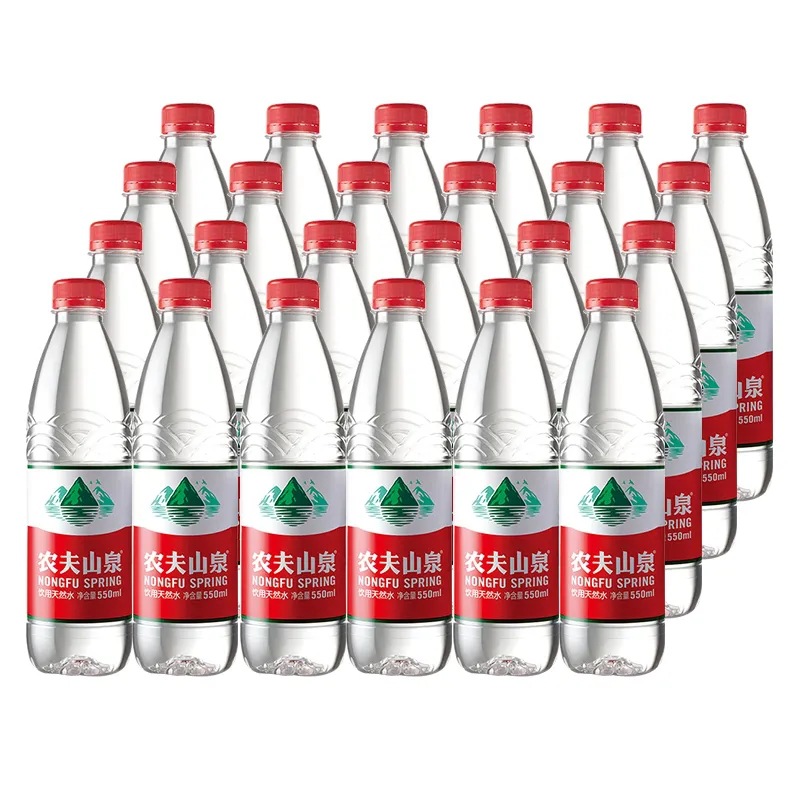农夫山泉天然饮用水550ml*12/24瓶整箱矿泉水弱碱性水380ml*12瓶