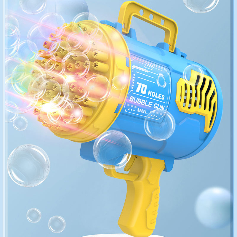 包邮或首单立减颜色买家服务支付方式【产品名称】70孔手提泡泡枪带灯