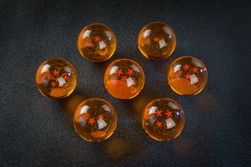 超级赛亚人 召唤神龙 七星 悟空球 全套 中号 小号 摆件 盒装手办