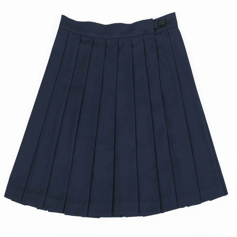 jk制服纯色裙2021秋冬新款女装学院风少女正版格裙百褶裙短裙藏青