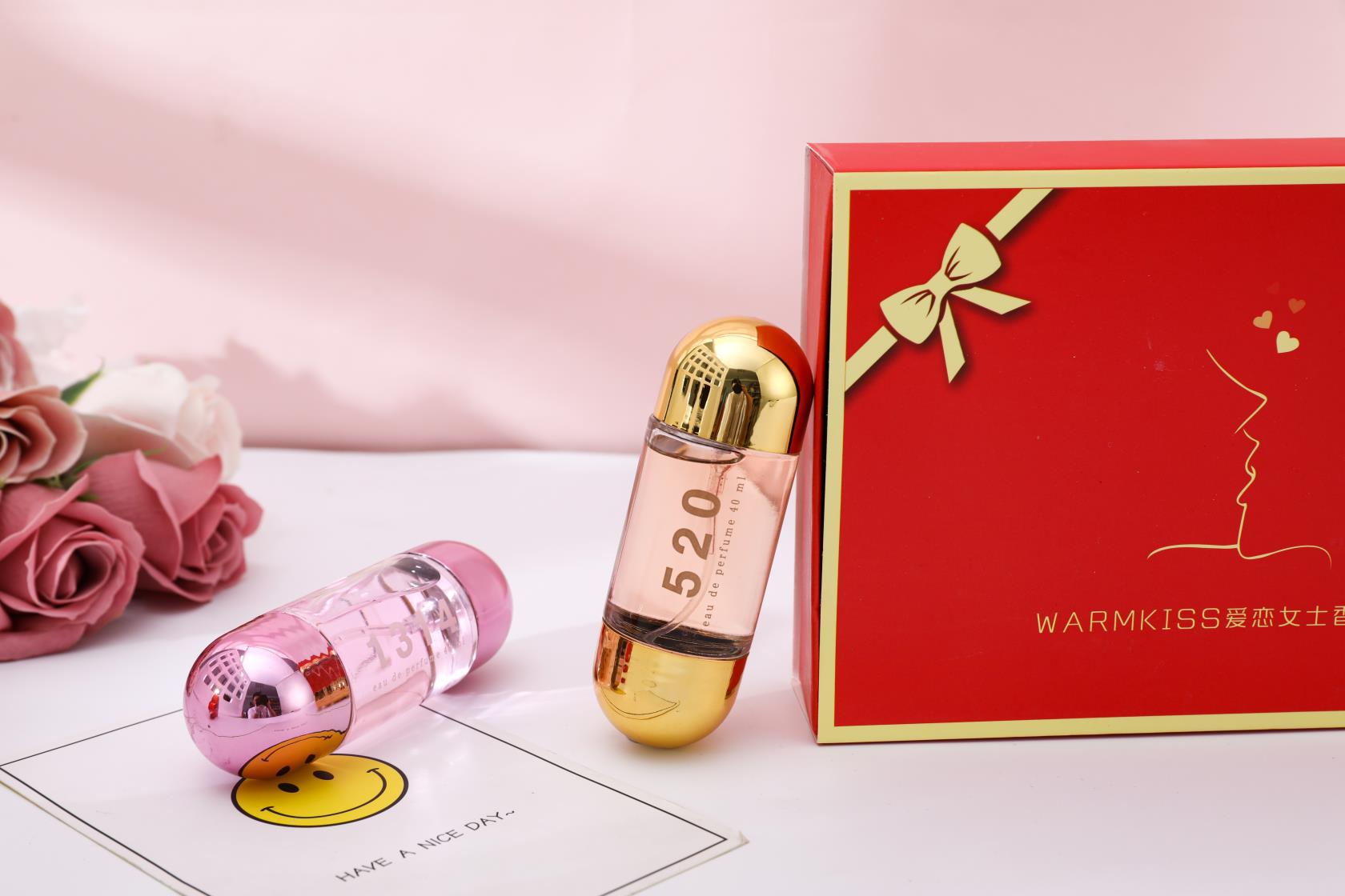 Valentine's Day Warmkiss Love Perfume for Women Gift Box Fresh Alight Fragrance for Girlfriend Holiday Gift Wholesale