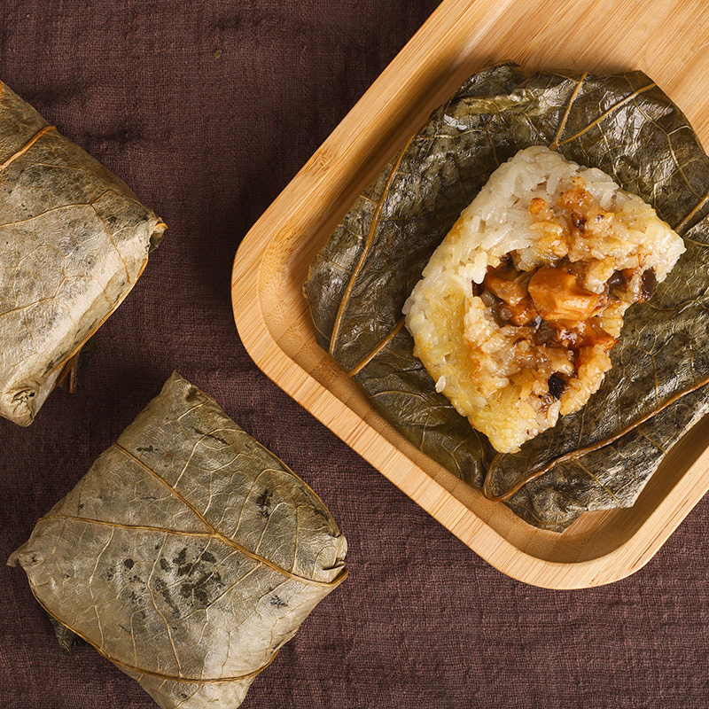 荷叶糯米鸡广东早茶港式点心方便早餐加热即食鸡包饭/个