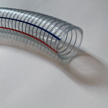 厂家PVC加厚透明钢丝软管耐磨耐高温管抽油吸尘加厚耐磨塑料软管