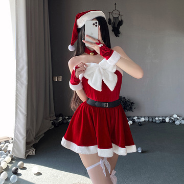 情趣内衣调情性趣cos制服纯欲诱惑激情短裙套装圣诞兔女郎服装