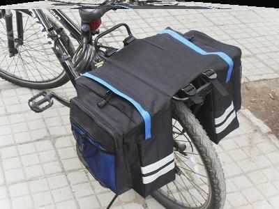 电动车两侧挎包自行车摩托车后座驼包工具政包侧边挂包帆布包跨境