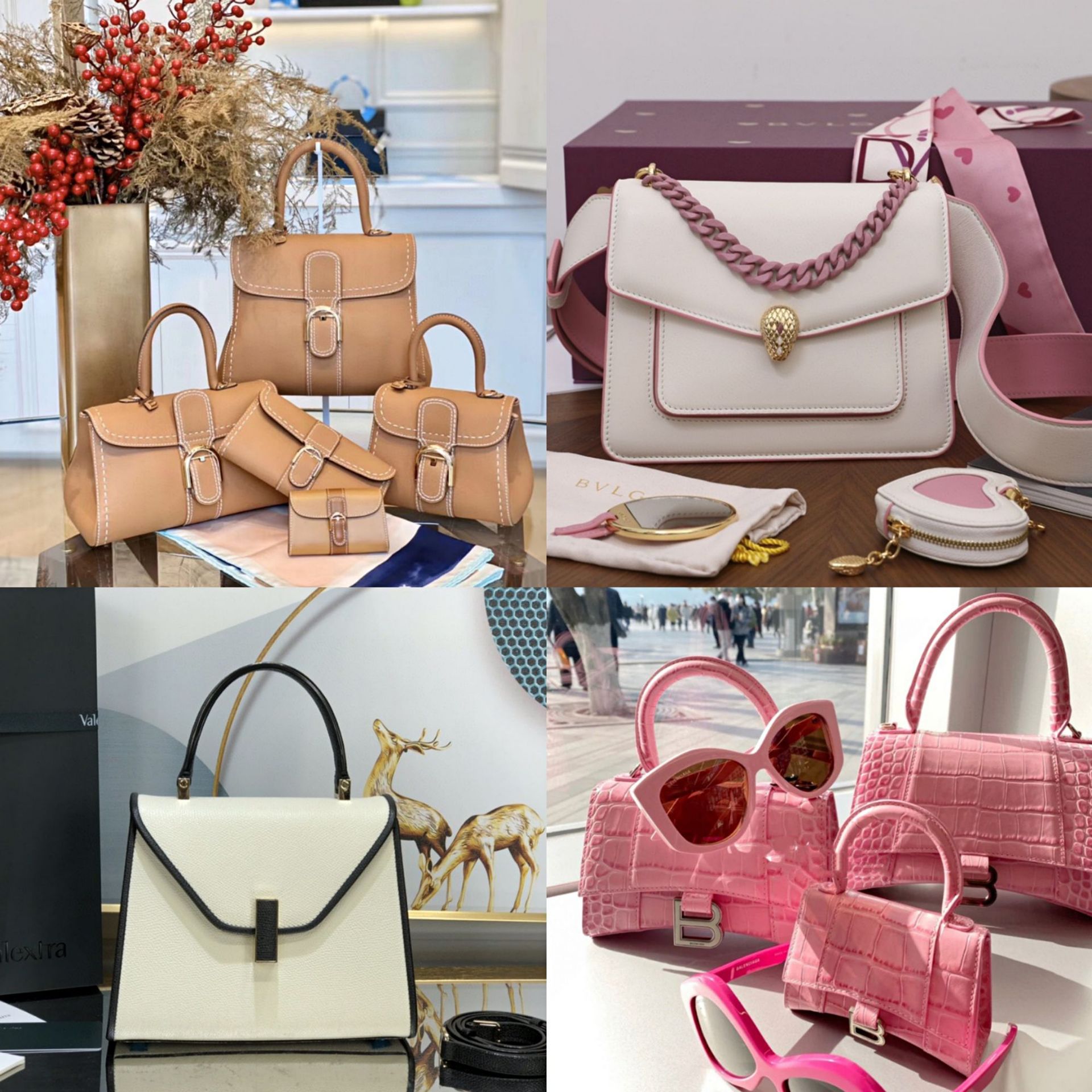 大牌包包 2021欧美名牌真皮品牌女包 高端老花酒神包 奢侈品女包