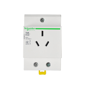 施耐德电气 pc导轨插座 a9 pc 2p e 16a | a9a06216-阿里巴巴