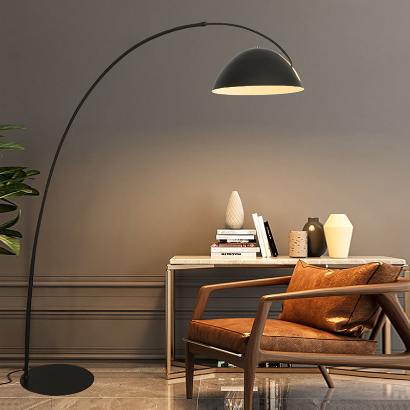 北欧极简钓鱼落地灯客厅沙发简约现代创意轻奢氛围设计师立式台灯