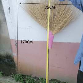 大号观音扫把/铁扫把扫帚金丝草厂家批发专供环卫庭院户外专用