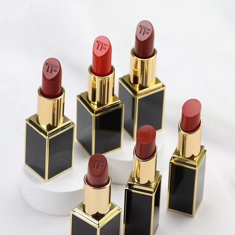 tom/ford汤姆/福特t/f细黑管细白管口红不掉色保湿唇膏色号齐全