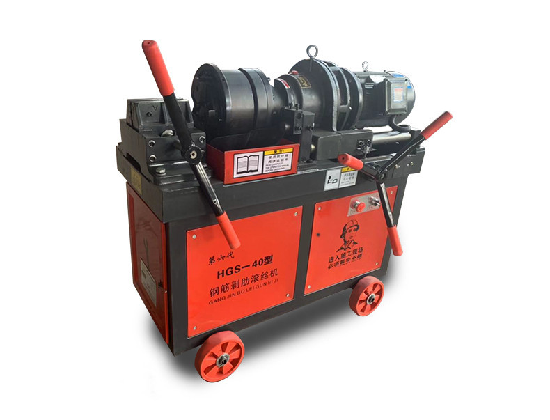 40气动螺纹滚丝机 全自动两轴钢筋剥肋直螺纹套丝机 滚丝机