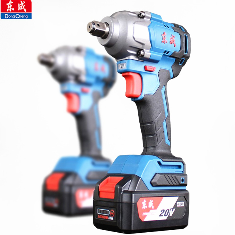 东成20v充电式锂电无刷电动扳手冲击扳手轮胎搭建脚手架dcpb488e