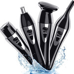 跨境新款五合一剃毛器腿毛腋毛剃毛器充电女士脱毛仪电动刮修眉刀