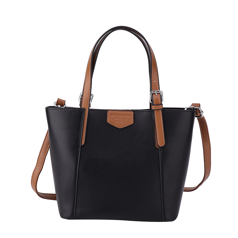 Bag Women's Large Capacity 2022 New All-Match Shoulder Bag Height Simple Textured Underarm Class Commuting Tote Big Bag