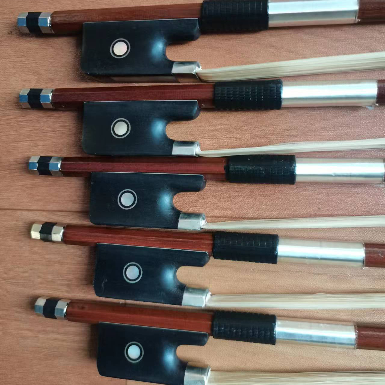 大提琴专 用琴弓乌木尾库 圆弓 巴西红檀木绕银丝大提琴弓-阿里巴巴