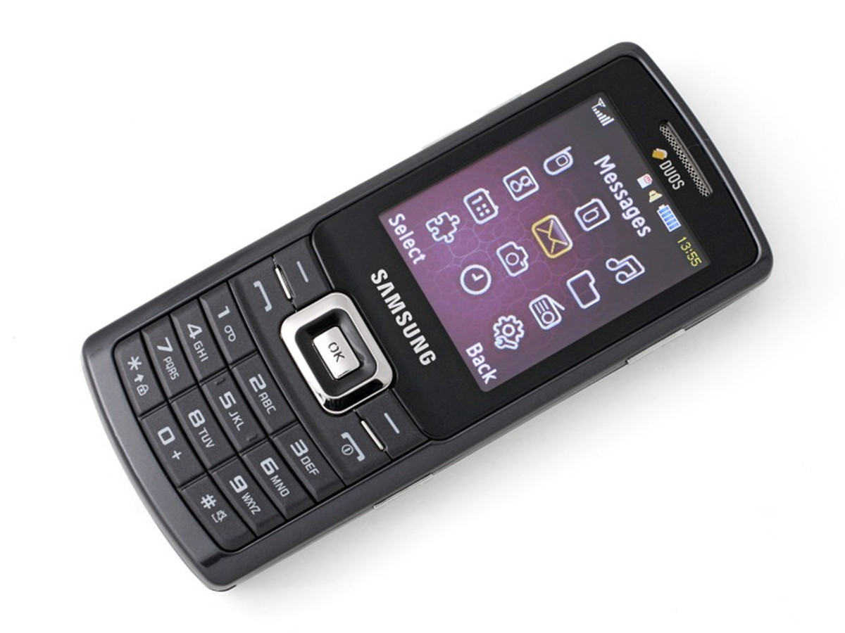 跨境适用于三星samsung c5212 直板按键双卡双待大字体老人手机