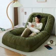 N8懒人沙发人类狗窝沙发床可折叠单人双人卧室两用懒人沙发可躺可