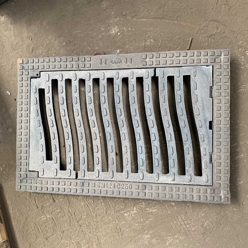 下水道铸铁篦子 市政电力污水篦子山东发达直供 铸铁雨水篦子
