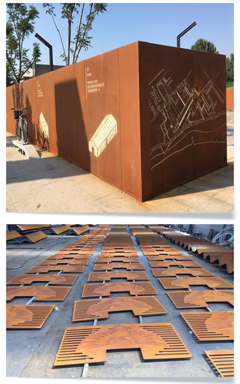 货源充足 规格多样 耐候钢板 q295gnh耐候板 景观用耐候钢板