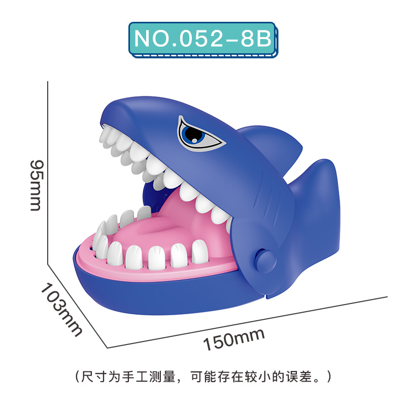 Small Boxed Shark Shark Shark Bite Finger Toy Night Market Stall Children's Educational Toy Factory Wholesale