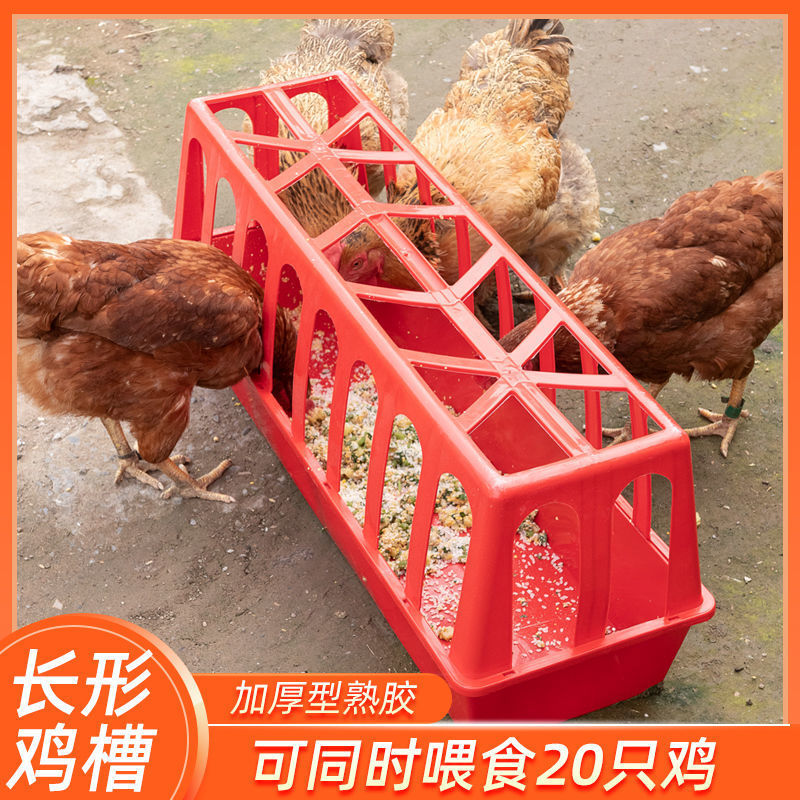 自制鸡饲料槽图片图片