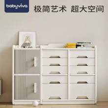 babyviva儿童收纳柜多层抽屉式宝宝衣柜家用婴儿玩具整理箱储物柜