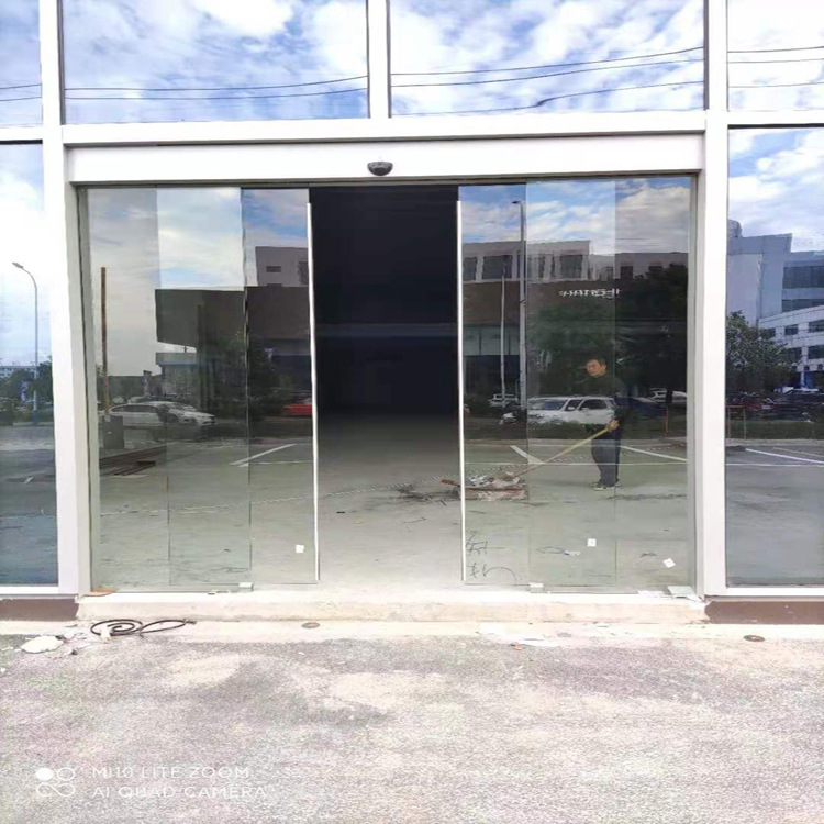 厂家推荐电动工业感应门 玻璃平移门 遥控自动门 宁波自动平移门