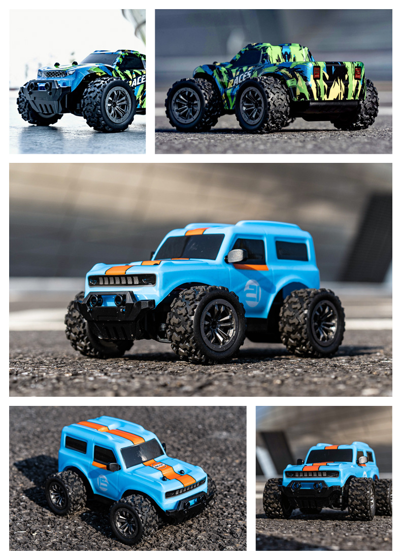 跨境1:20迷你遥控车rc四驱高速车car漂移车男孩玩具越野车亚马逊