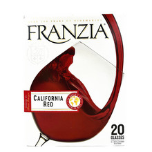 美国原装进口红酒 FRANZIA风时亚单杯红酒3L盒裝 加州葡萄酒