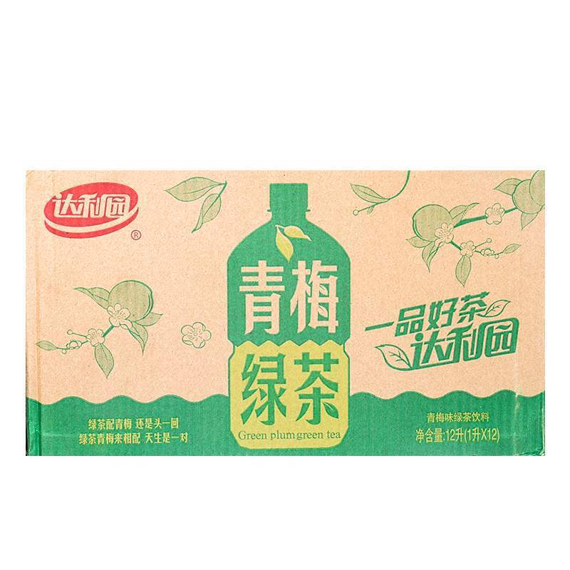 青梅绿茶1l*12瓶/整箱茶饮料宅家囤货大瓶装更优惠其他中国大陆