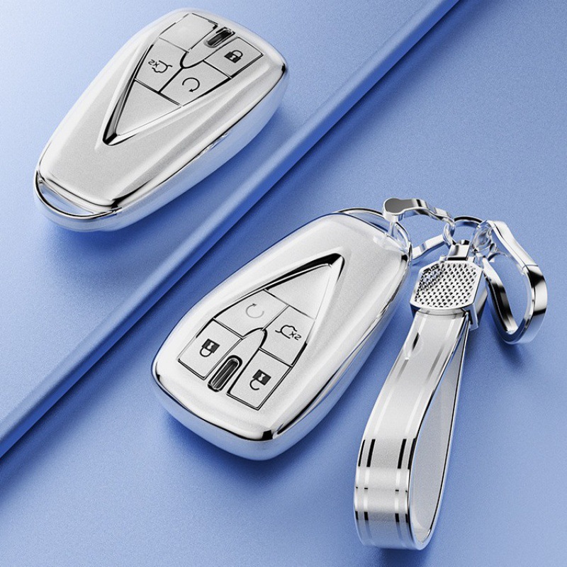 适用长安钥匙包cs75plus钥匙套cs35扣cs55逸动欧尚cs15cs85汽车壳
