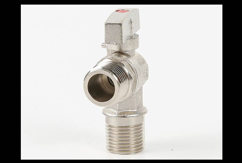 4分燃气壁挂炉大流量三角阀全铜主体角阀 热水器壁挂炉加厚加长阀