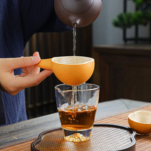 天然葫芦茶滤 茶漏个性茶叶过滤网勺 创意功夫茶具配件茶道零配小