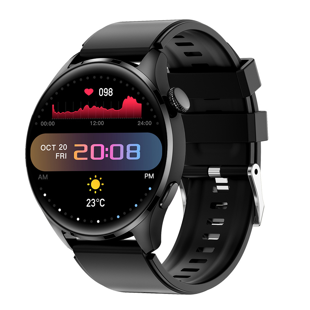 New Tm05s Smart Watch Bluetooth Calling Music Play Offline Payment Nfc Sport Step Counting Heart Rate Bracelet
