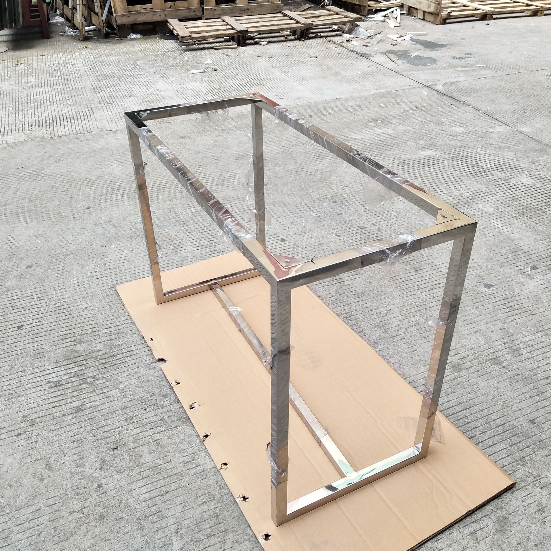 桌子架 酒店豪华套房不锈钢桌子支架 卫浴镜光桌脚架子来图纸定制