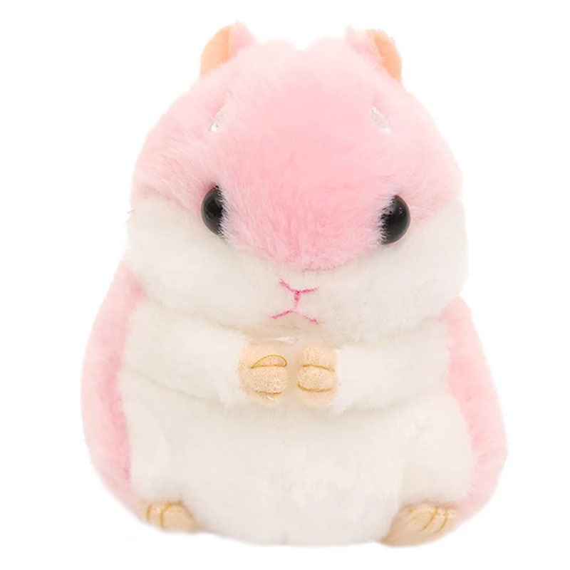 Cute Hamster Doll Plush Toys Cartoon Key Button Bag Small Pendant Doll Gift Ragdoll Gift