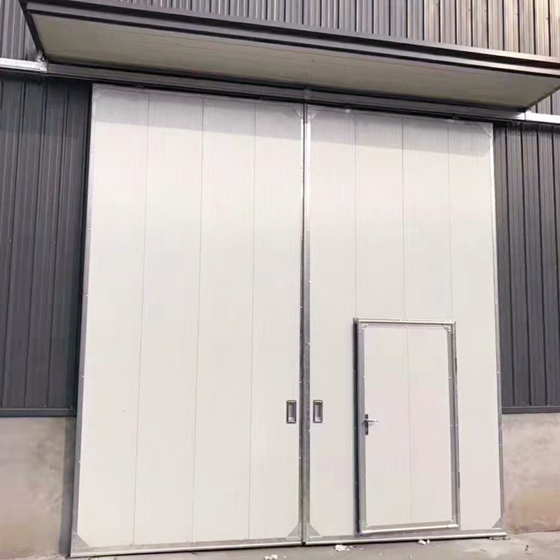 厂房彩钢大门车间工业门|森森品牌|冷轧钢板|抗风耐划伤|厂家供应