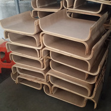 厂家定制休闲椅弯板 加工多层板弯曲木板 家具弯曲木胶合板