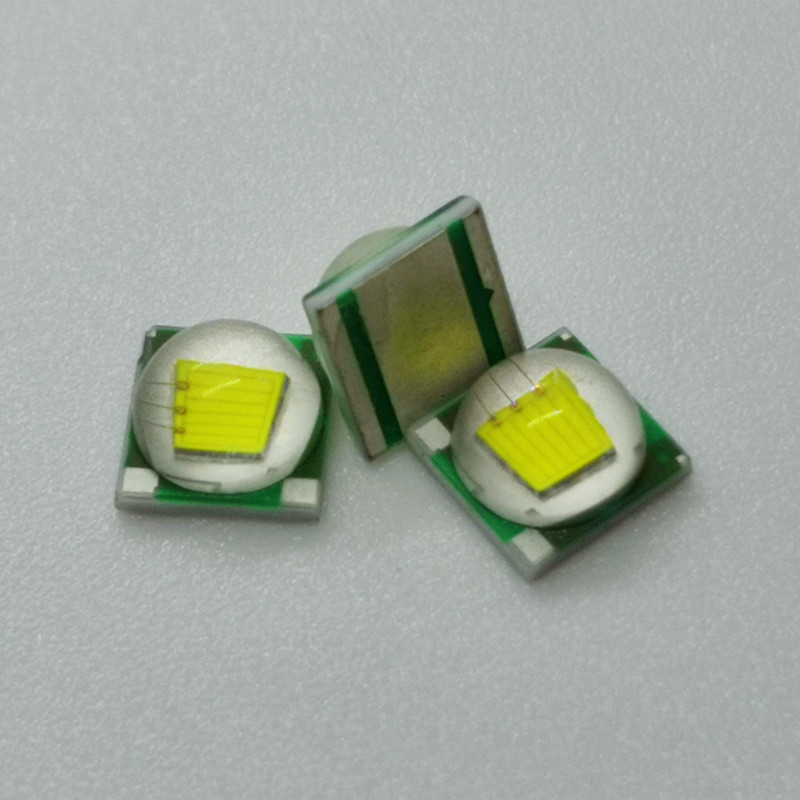 58瓦白光科锐t6灯珠5050陶瓷10w大功率creexml65mil芯片