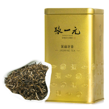 包邮张一元特种茉莉花茶毛尖金桶200gx1罐绿茶茶叶茉莉花香