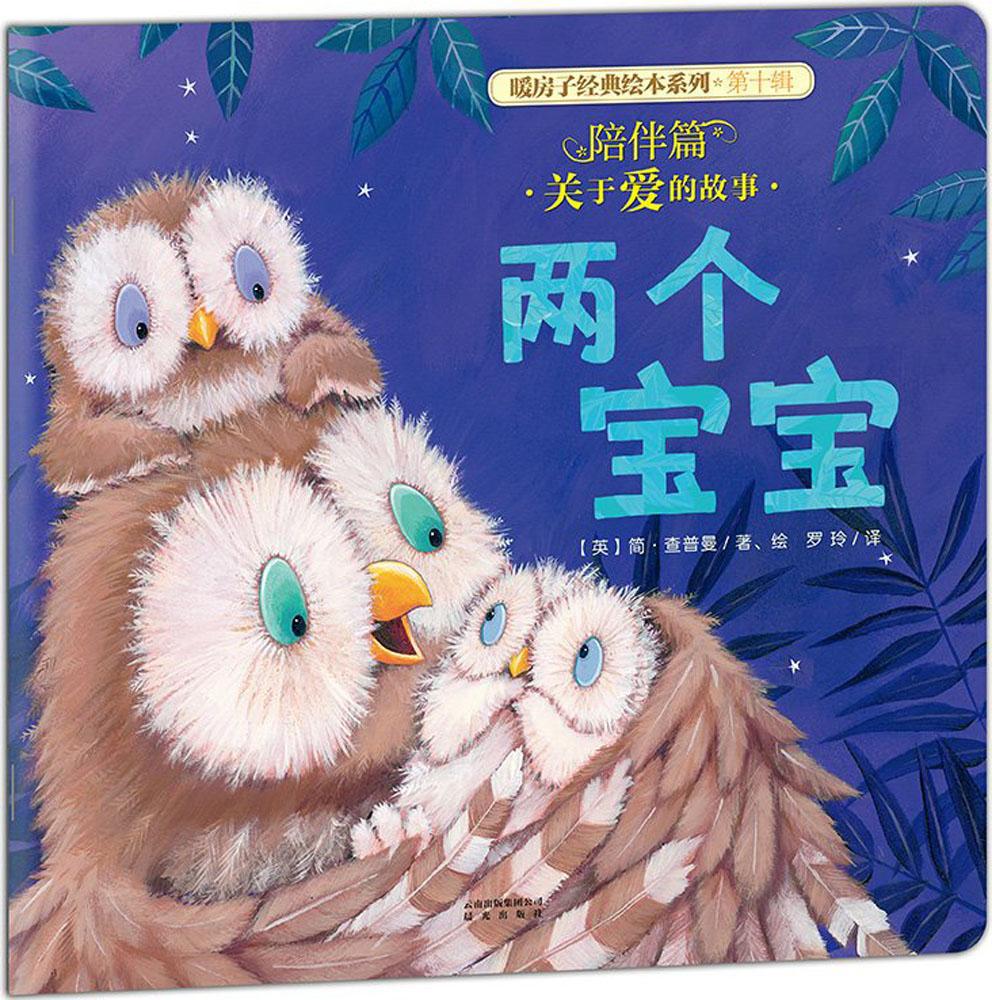 暖房子经典绘本系列.靠前0辑,陪伴篇?两个宝宝 (英)简·查
