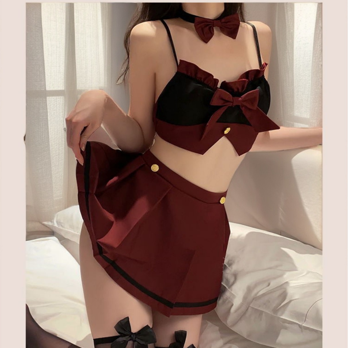 情趣学生制服暗黑诱惑英格兰女学生制服发学院风水手服女一件代发