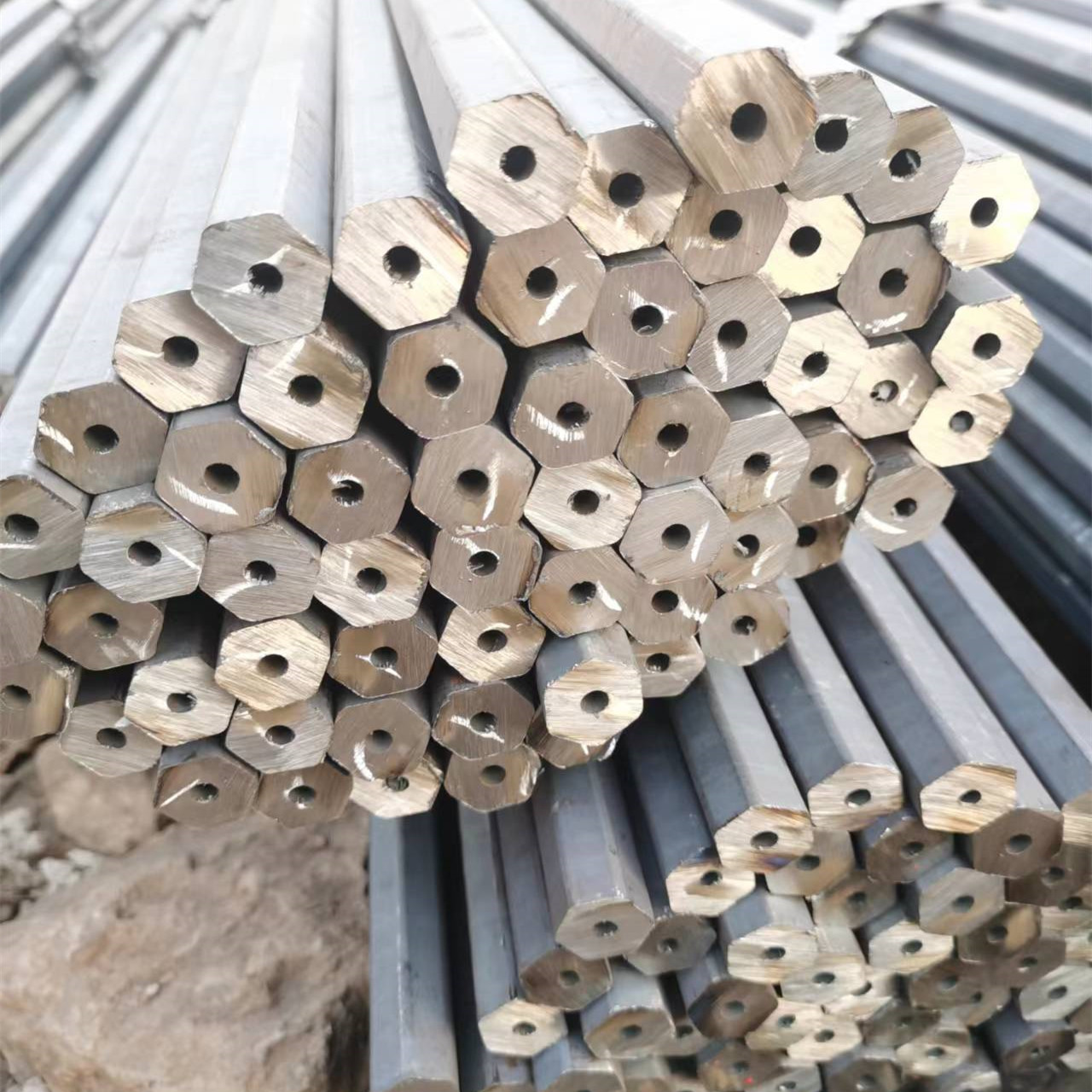 b22风钻杆 b19锚索钻杆 5simnmo六方中空合金钢 合金六角钎杆