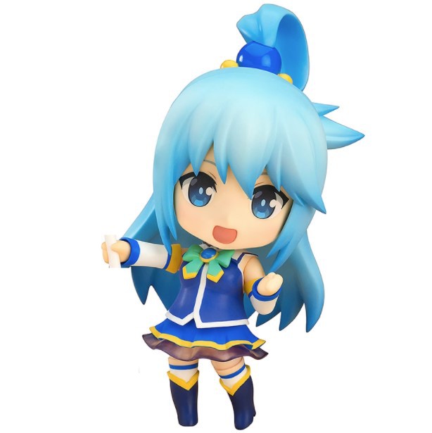 正版gsc 为美好的世界献上祝福 阿库娅 630粘土人 手办 ob11分尸