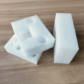 珍珠棉边角料废料epe泡沫填充物料不规则泡棉防震小碎块下脚料