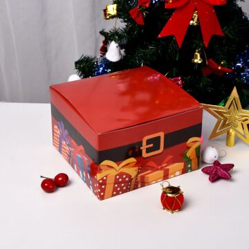 创意圣诞老人麋鹿纸盒礼盒圣诞万圣节礼品包装盒纸盒-阿里巴巴