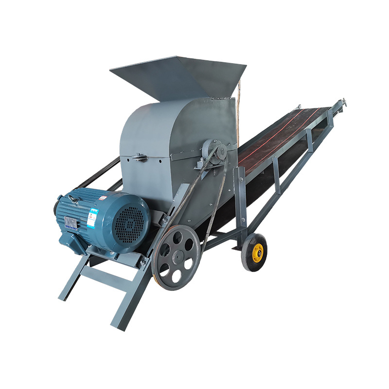 小型粉土机 移动式粉煤机土壤鸡牛羊粪打破碎石机 育苗泥土粉碎机